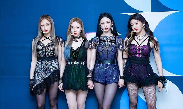 Korean Aespa 4 girls group